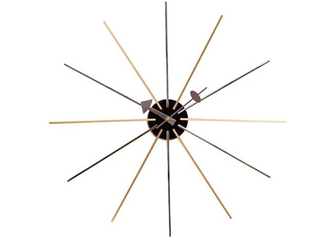 Nelson styl Star clock | zegar ścienny wielokolorowe