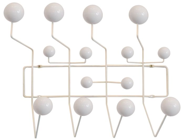 Eames stil Hæng det hele | frakke hvid