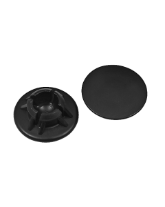 bluefurn Protecteurs de sol plastic | Eames style Rod base noir