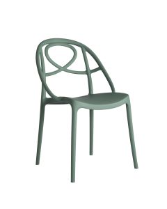 bluefurn spisebordsstol uden armlæn | Green Srl Etoile