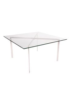 bluefurn salontafel 90cm | Rohe stijl Barcelona Pavillion transparant