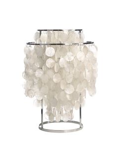 Panton estilo Shell style lamp | luz de mesa de perla