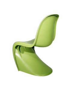 bluefurn dining chair glossy | Panton style Panton S-seat lightgreen