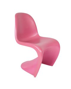 bluefurn dining chair glossy | Panton style Panton S-seat pink