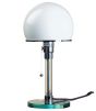 Wagenfeld stile WG24 | lampada da tavolo bianca