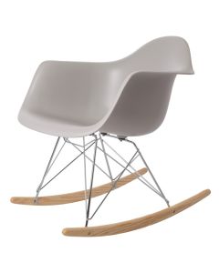 Eames estilo RAR | cadeira de balanço Chrome frame