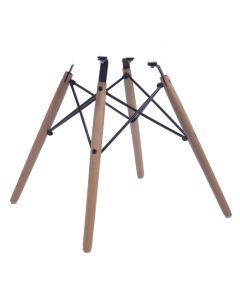 Eames stijl DAW-BASE | stoel basis naturel