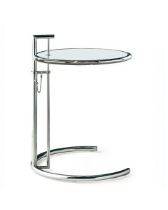 E1027 | side table chrome