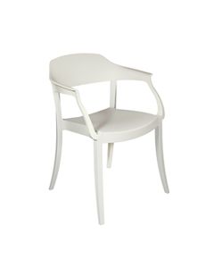 Green Srl Strass P | Esszimmerstuhl weiß weiß