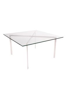 Rohe stil Barcelona Pavillion | sofabord transparant