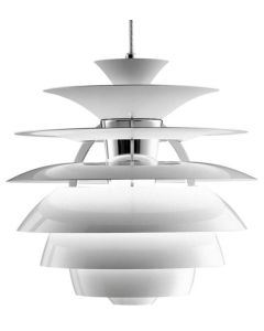 Henningsen style Snowball | pendant light white