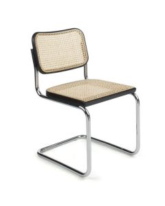 Breuer stil Cesca | spisestue stol svart natural