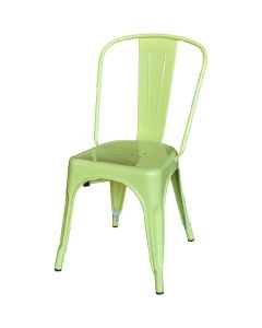 bluefurn terrace chair No arms | Pauchard style Tolix style outdoor chair