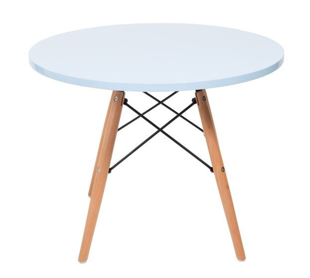 bluefurn børnebord junior runde | Eames stil CTW