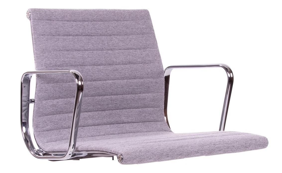 Eames conference chair EA108 hopsack grey