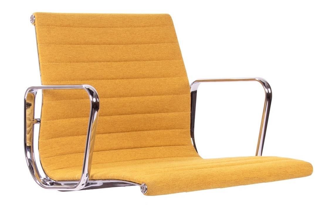 Eames conference chair EA108 hopsack yellow