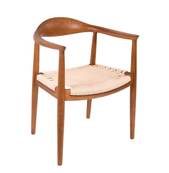 Wegner style kennedy chair | chaise de salle à manger