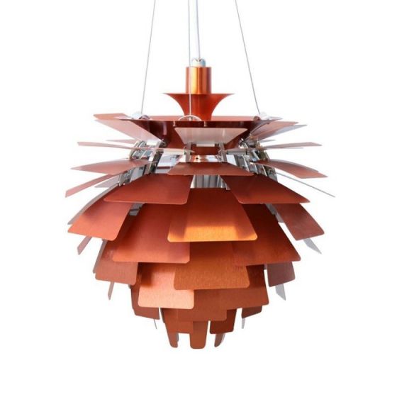 Henningsen estilo lâmpada alcachofra | pingente 48cm