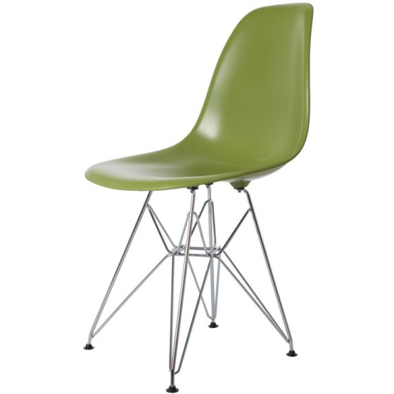 bluefurn jadalnia krzesło błyszczące | Eames styl DS rod