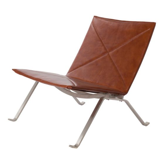 bluefurn lounge stoel | Poul Kjaerholm stijl PK22