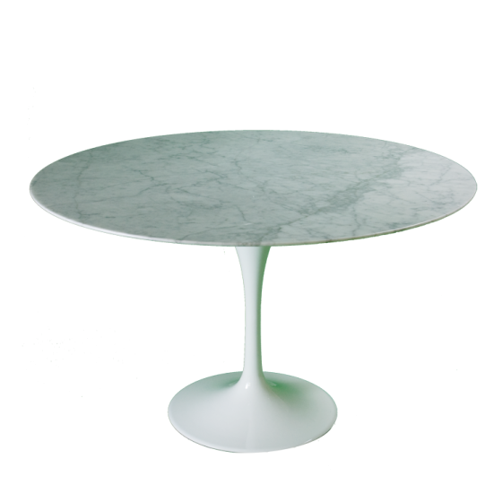 Eero Saarinen style Table tulipe | table à manger marbre 120cm