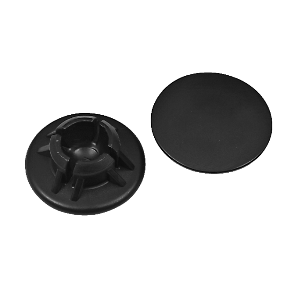 bluefurn Protecteurs de sol plastic | Eames style Rod base noir