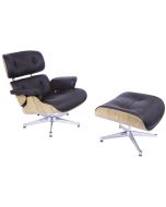 bluefurn fåtölj med Hocker | Eames stil EA670