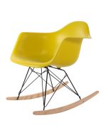Eames stil RAR | gyngestol sort stel