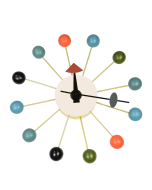 Nelson style Ball Clock | wall clock multicolor