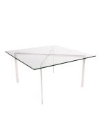 Rohe style Barcelona Pavillion | coffee table transparent