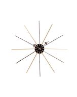 Nelson stijl Star clock | Wandklok veelkleurig