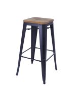 seggiola da bar Tolix style barstool 77 centimetri