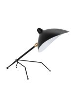 Serge Mouille Contemporary | lampe de table noir