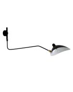 Serge Mouille Contemporary | Lámpara de pared Negro
