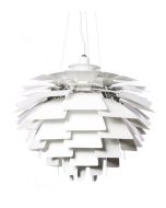 Henningsen stil kronärtskocka lampa | hängande ljus 72cm
