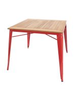 Pauchard estilo Mesa de exterior estilo Tolix | mesa de comedor