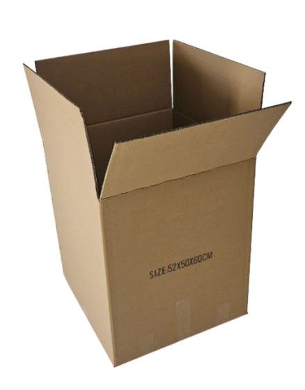 FEFCO 0201 double wall 6mm | cardboard folding box 500x520x600mm brown