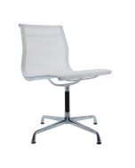 bluefurn krzesło konferencyjne mesh na suwakach bez podłokietnika | Eames styl EA105
