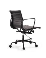 bluefurn chaise de bureau cuir | Eames style EA117 noir