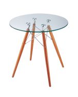 bluefurn side table | Eames style inspired CTW transparent
