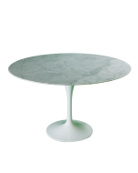 Eero Saarinen estilo Tulip tabela | mesa de jantar 120 centímetros de mármore