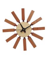 Nelson styl Block clock | zegar ścienny