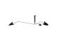 bluefurn hanglamp 3-arm | Serge Mouille ContempoRARy zwart