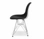 bluefurn dining chair fiberglass upholstered | Eames style DSR