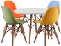 bluefurn børnebord junior runde | Eames stil CTW