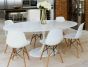 bluefurn spisebord Oval | Eero Saarinen stil Tulip tabel