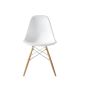 Eames stil DSW | spisestue stol glassfiber hvit