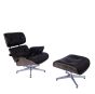 bluefurn fåtölj med Hocker XL | Eames stil EA670