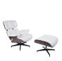 bluefurn fåtölj med Hocker XL | Eames stil EA670