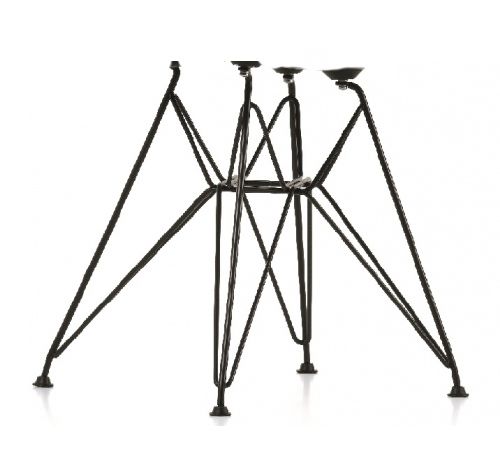 Eames stil DSR-BASE | stolebund marmor sort